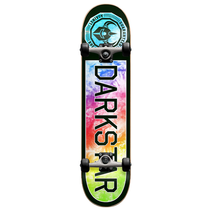 Darkstar Timeworks Youth First Push Complete Skateboard w/Soft Top /Tie Dye 6.5