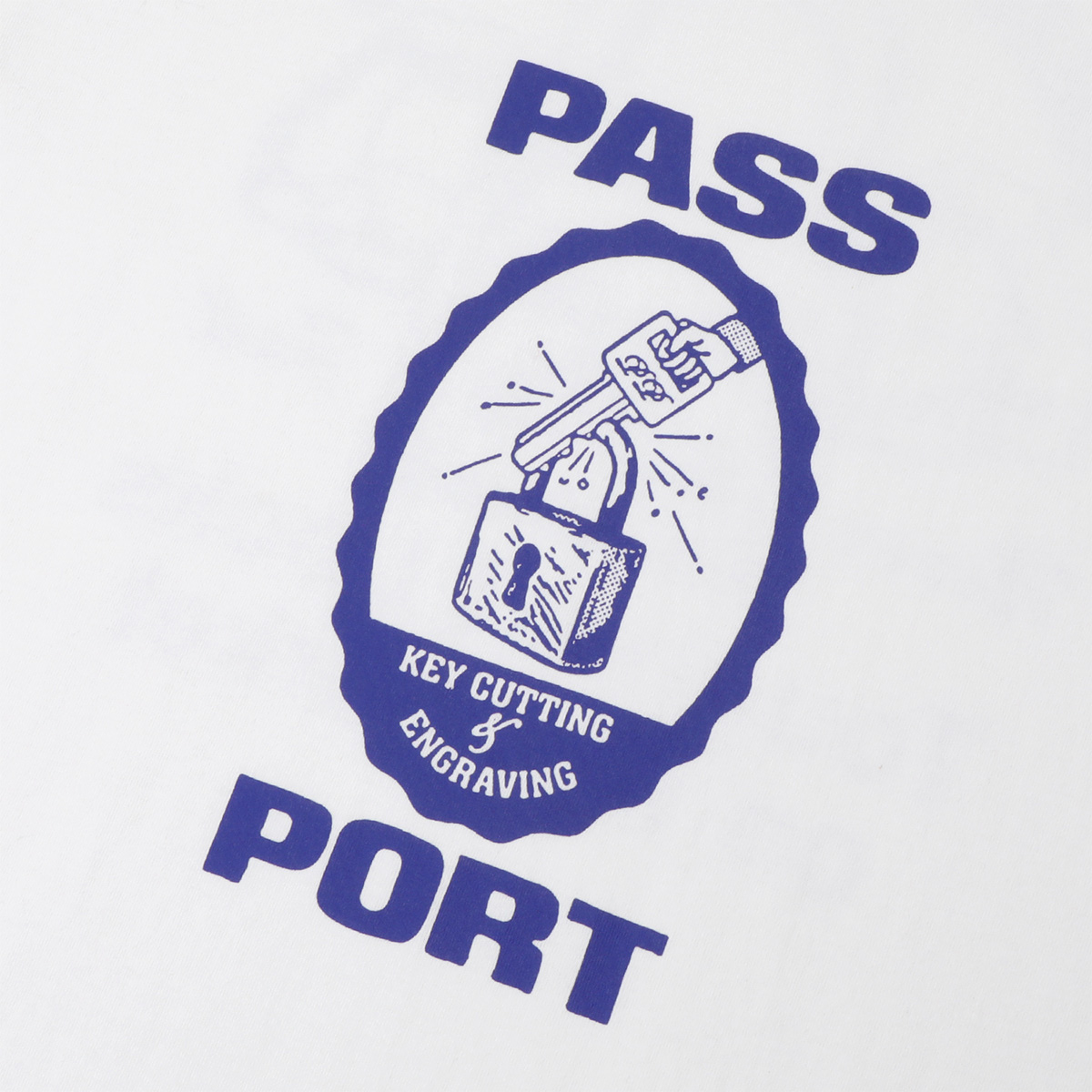 Pass Port Hercu Locks T-Shirt White