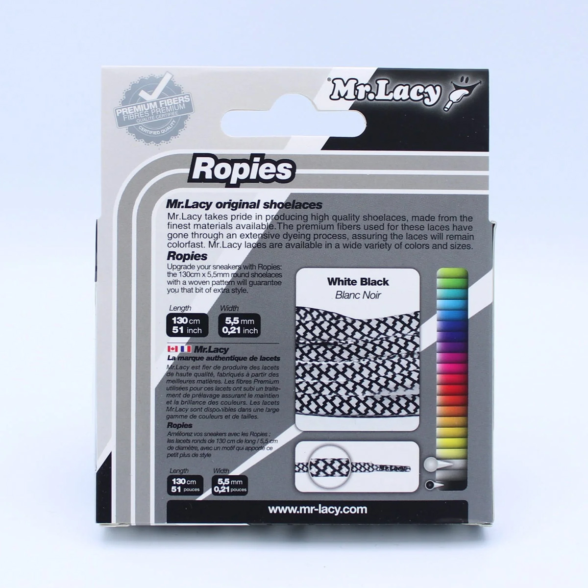 Mr.Lacy Ropies White/Black Mr.Lacy Ropies White/Black