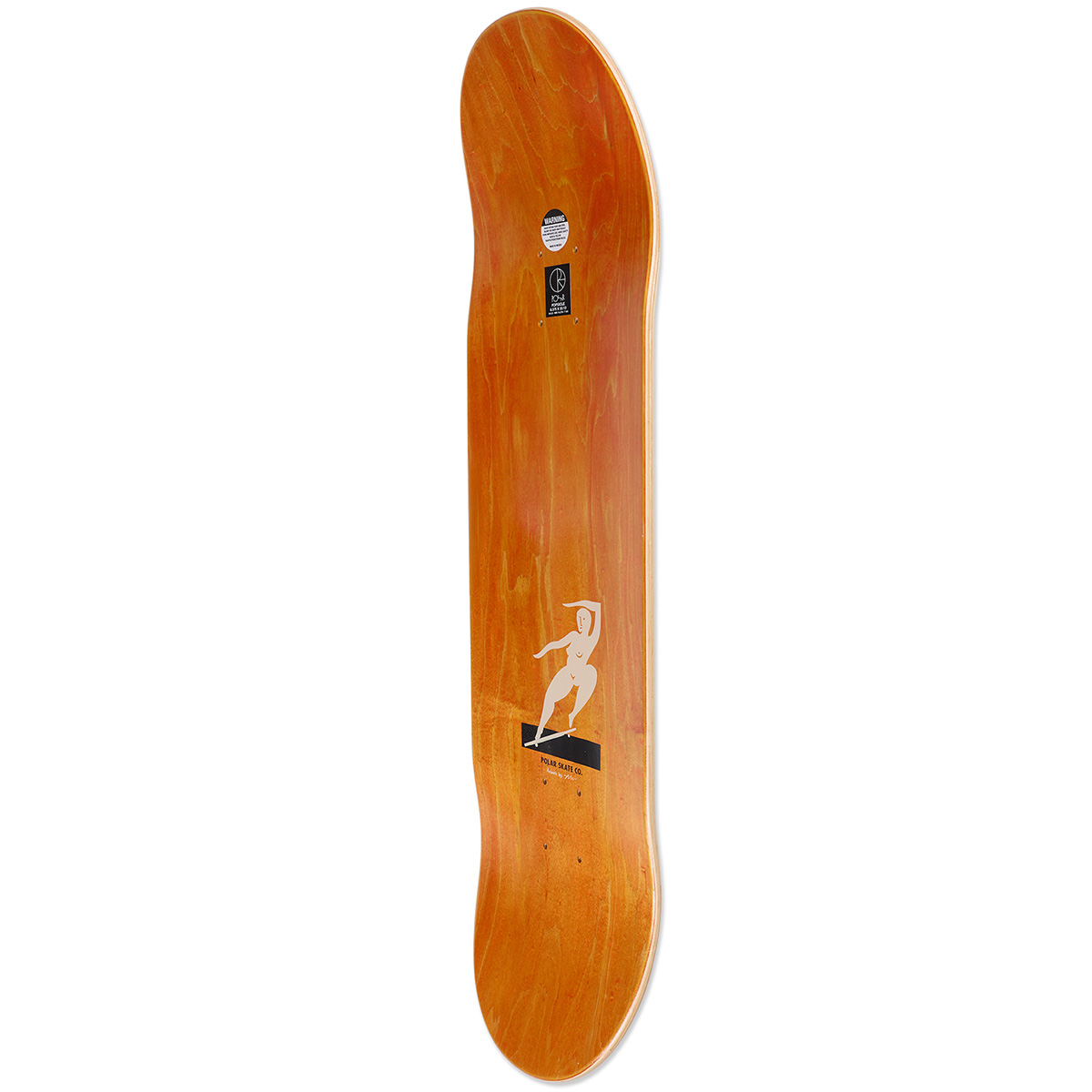 Polar Team Bs Smith Skateboard Deck Cream 8.375