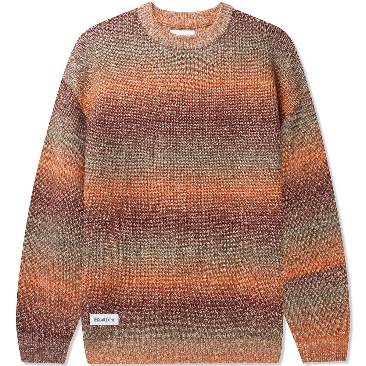 Butter Goods Beams Knit Sweater Ochre Butter Goods Beams Knit Sweater Ochre