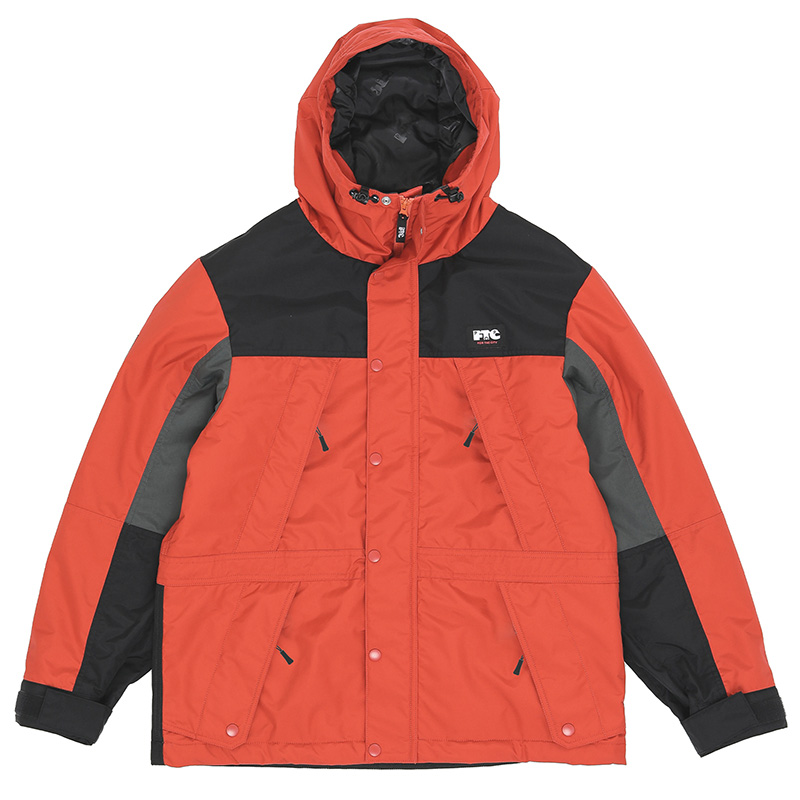 FTC x Pop Trading Company Jacket Orange/Black