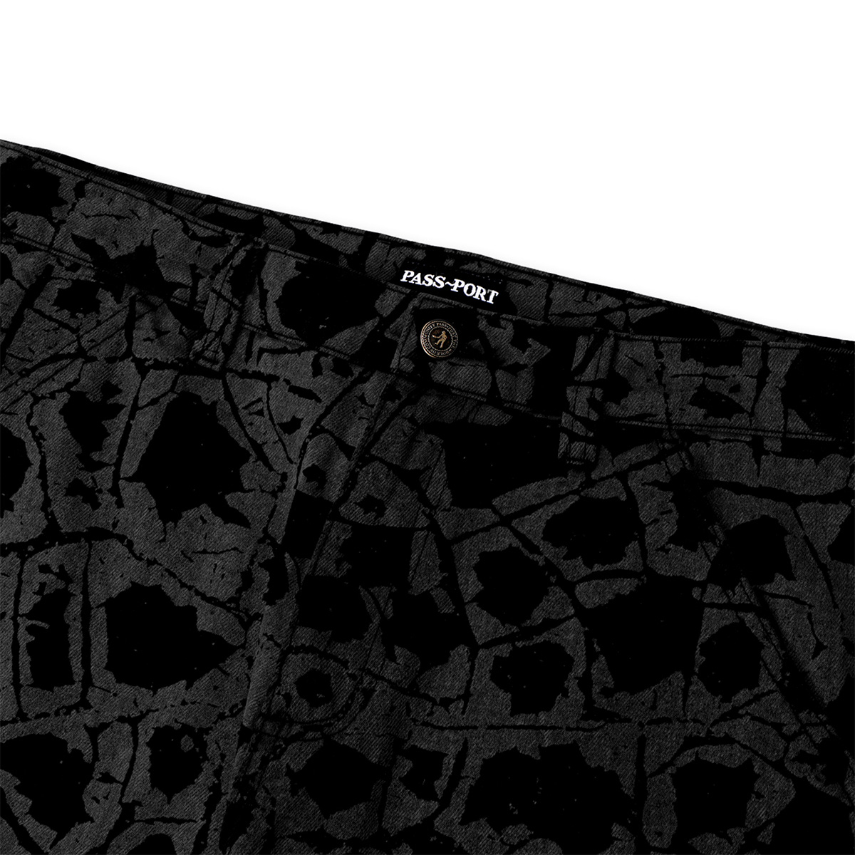 Pass Port Weathered Workers Club Classic Jean Black