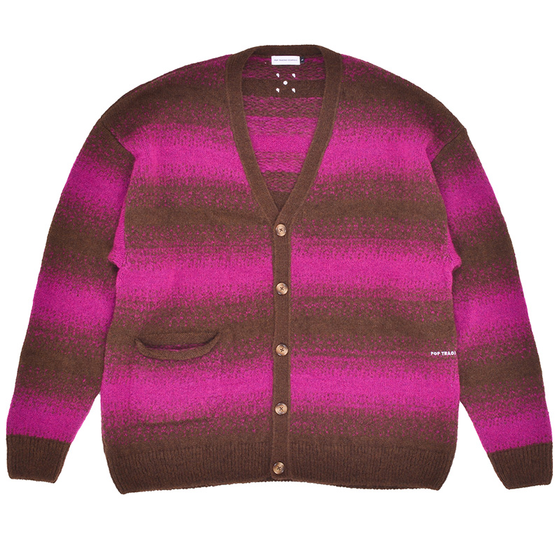 Pop Trading Company Knitted Cardigan Delicioso/Raspberry