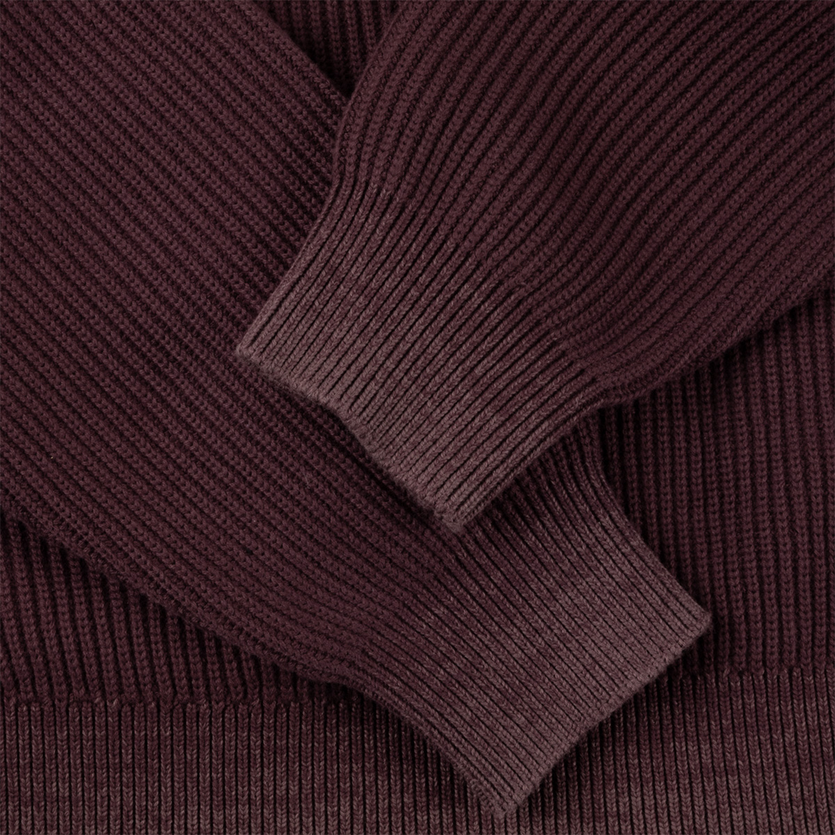 Dime Double Zip Knit Wine