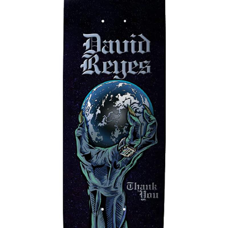 Thank You David Reyes Clutches Deck Black 8.38