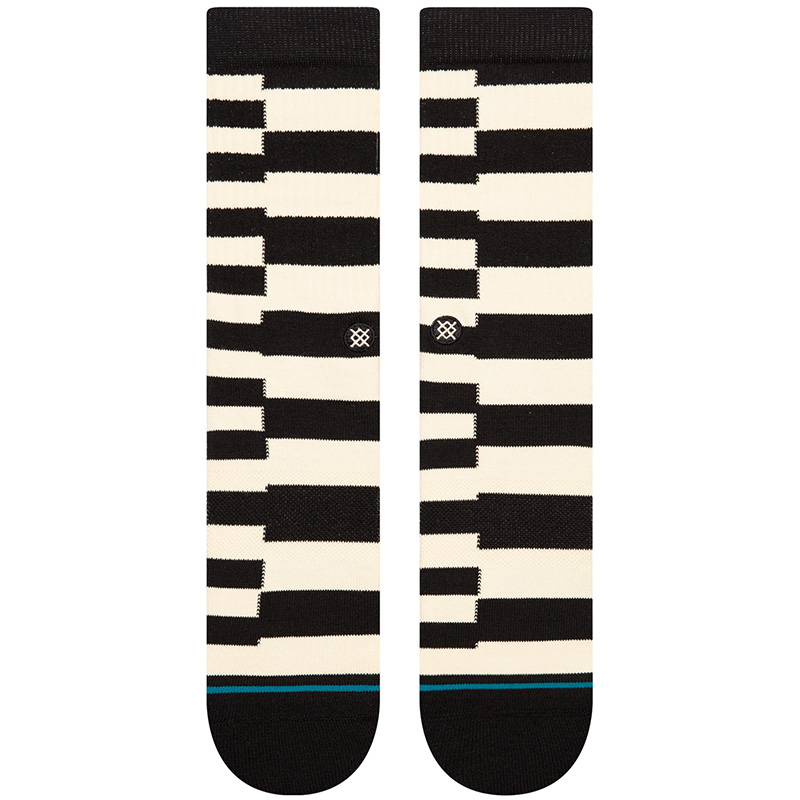 Stance Spyke Socks Black/White Stance Spyke Socks Black/White