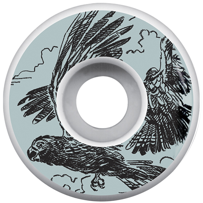 Picture Wheel Co Ben Horton Glossy Black Cockatoo Wheels 51mm