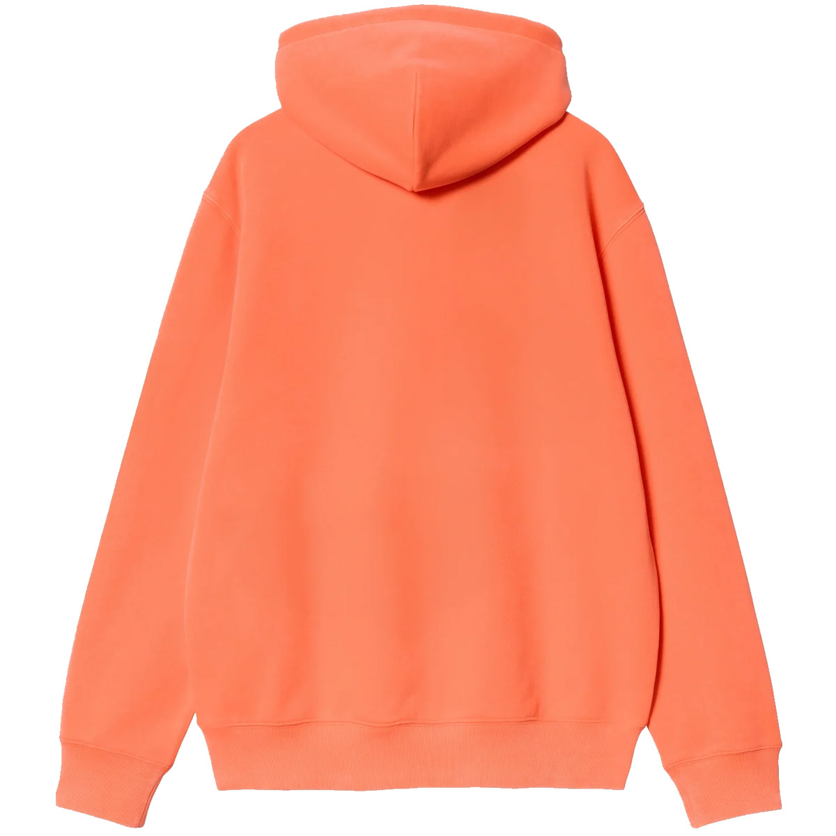 Carhartt WIP Industry Hooded Sweater Lumo Orange Garment Dyed Carhartt WIP Industry Hooded Sweater Lumo Orange Garment Dyed