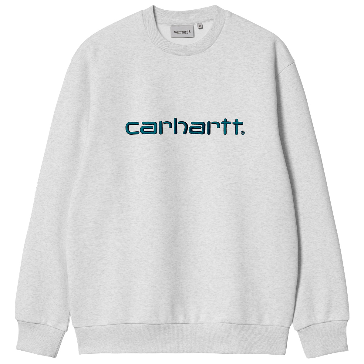 Carhartt WIP Carhartt Sweater Ash Heather/Duck Blue
