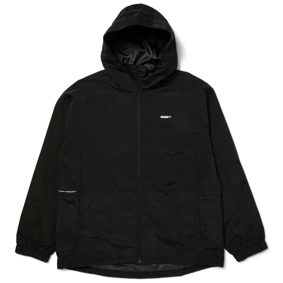 HUF All Caps Shell Jacket Black - Main Image
