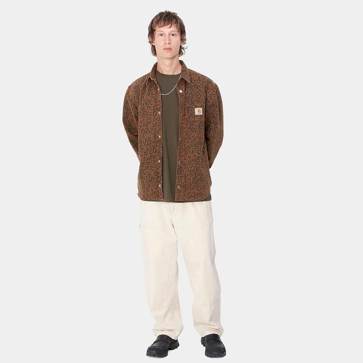 Carhartt WIP Midland Double Knee Pant Natural Rinsed Carhartt WIP Midland Double Knee Pant Natural Rinsed