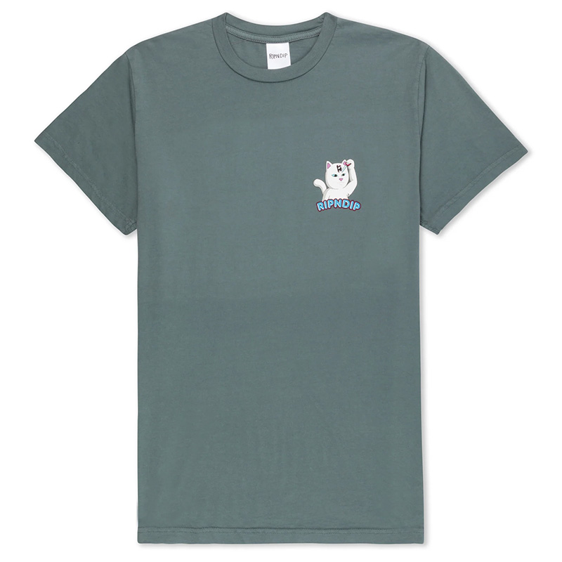 RIPNDIP Control Your Mind T-Shirt Charcoal