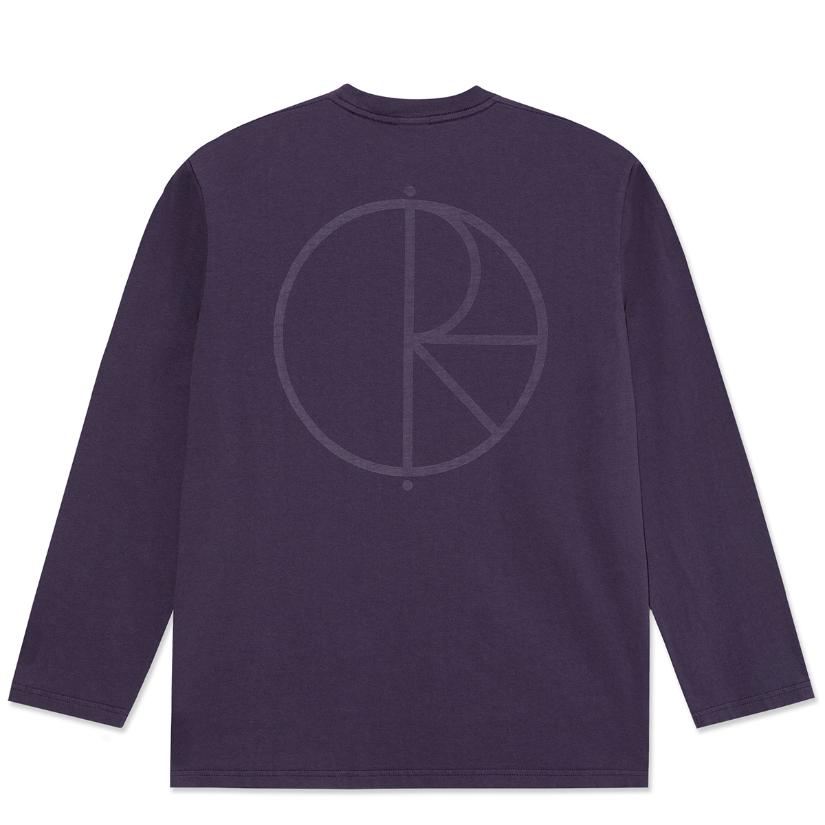 Polar Stroke Logo Steve Longsleeve T-shirt Dark Violet Polar Stroke Logo Steve Longsleeve T-shirt Dark Violet
