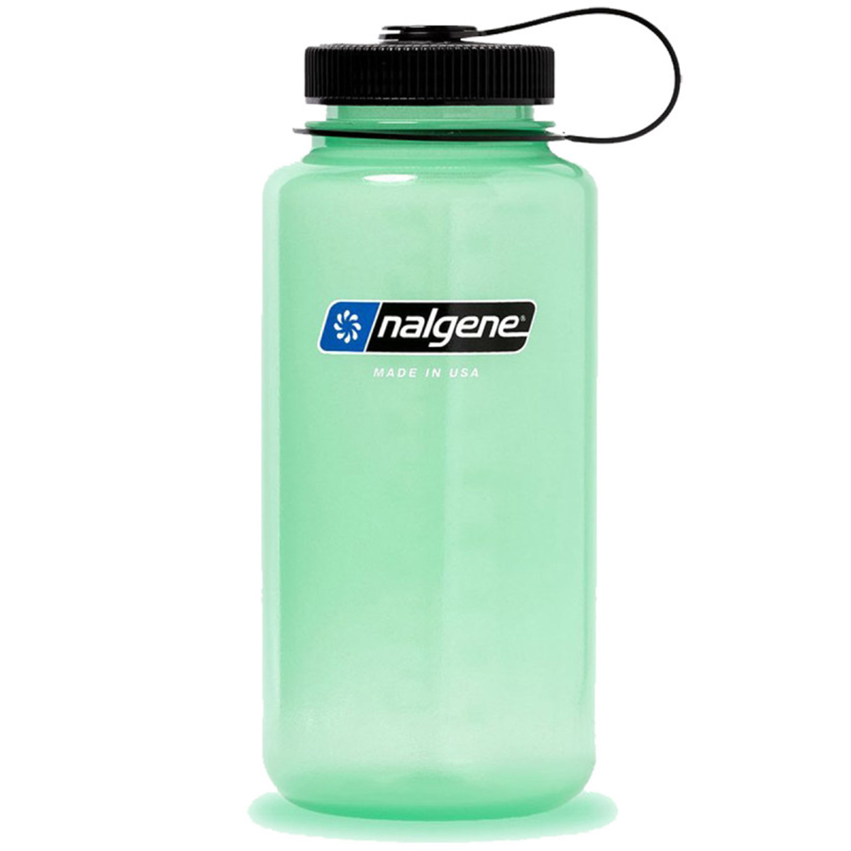 Nalgene Wide Mouth 1000ml Glow Green Sustain