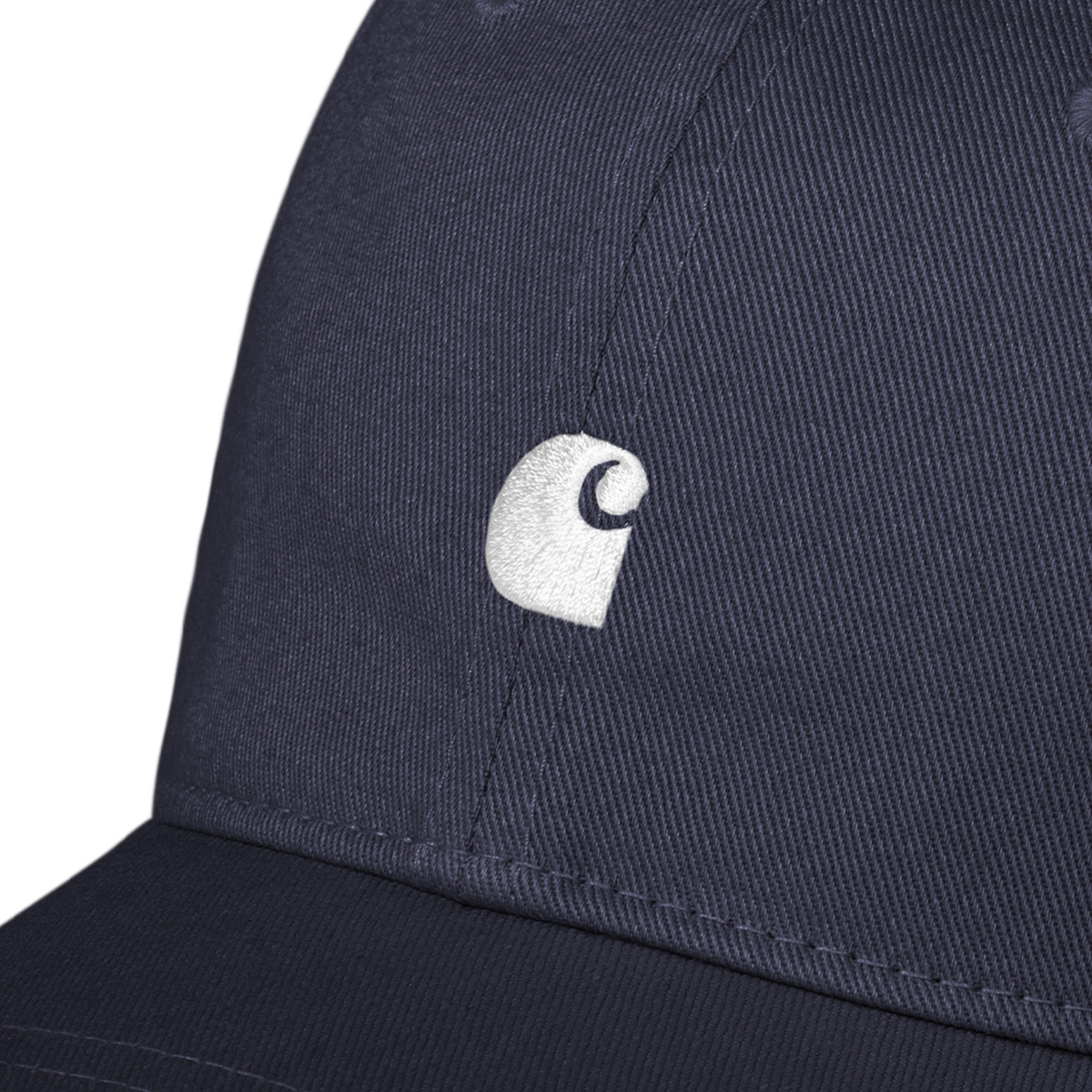 Carhartt WIP Madison Logo Cap Dark Navy/White