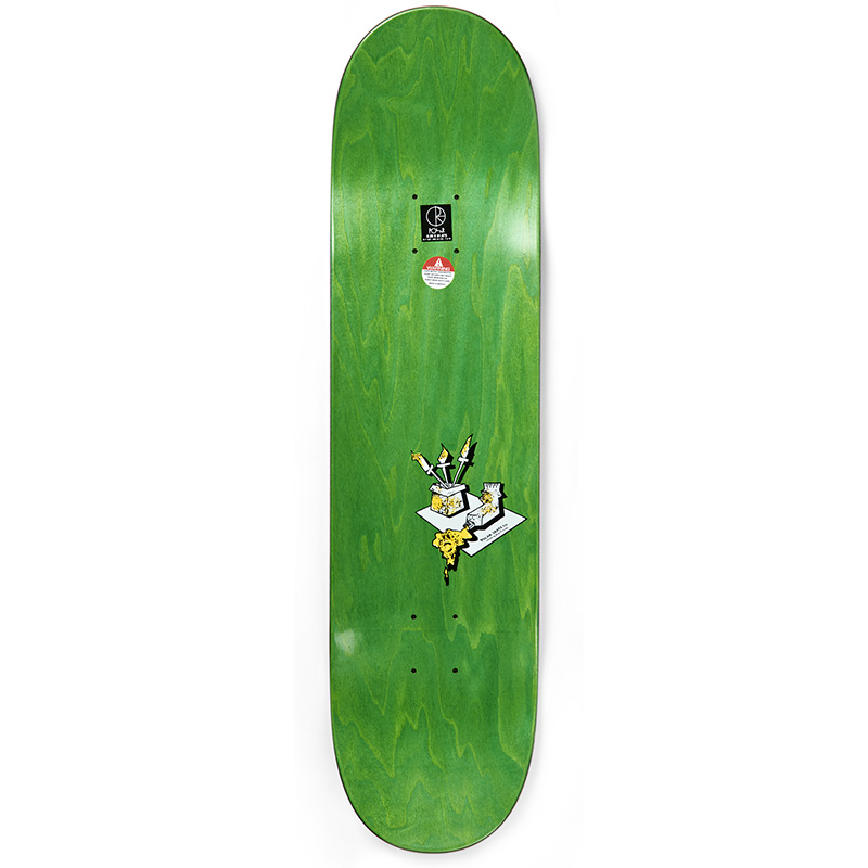 Polar Dane Brady Painter Skateboard Deck Blue 7.875 Polar Dane Brady Painter Skateboard Deck Blue 7.875