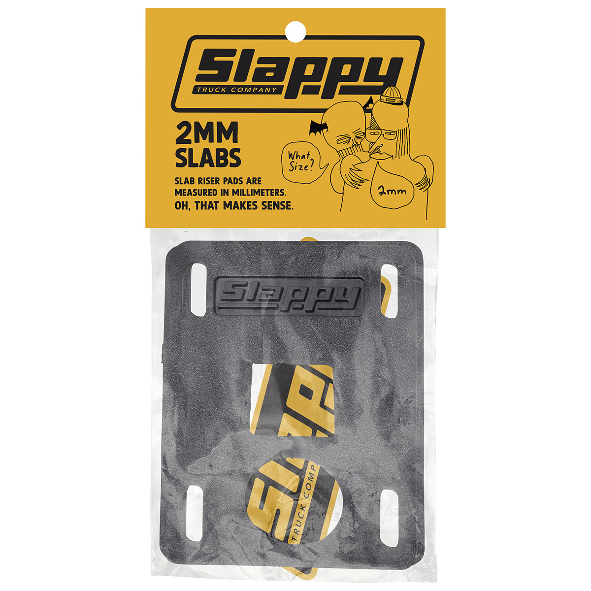 Slappy Slabs Low Riser Pads 2mm -set of 2- Slappy Slabs Low Riser Pads 2mm -set of 2-
