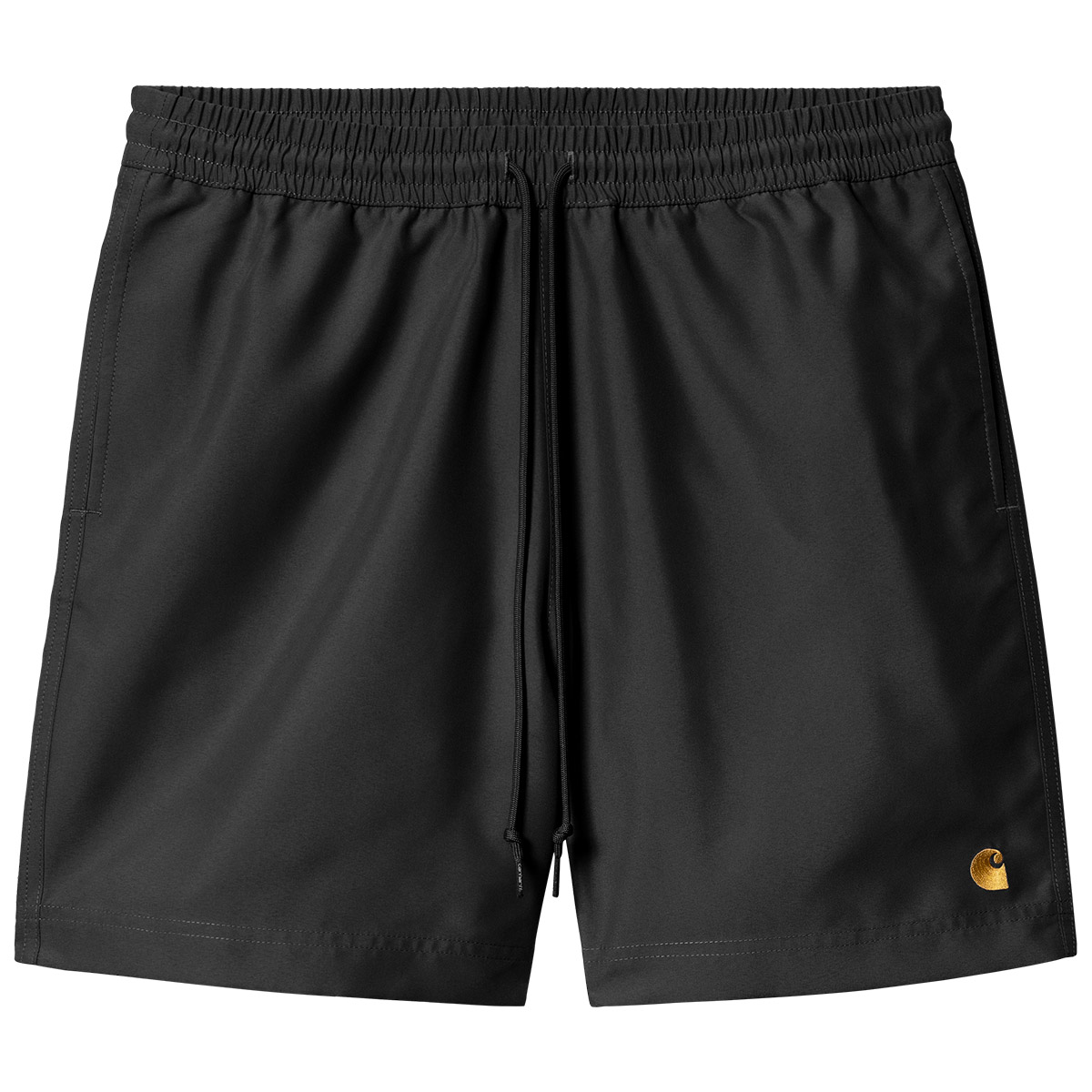 Carhartt WIP Chase Swim Trunks Black/Gold Carhartt WIP Chase Swim Trunks Black/Gold