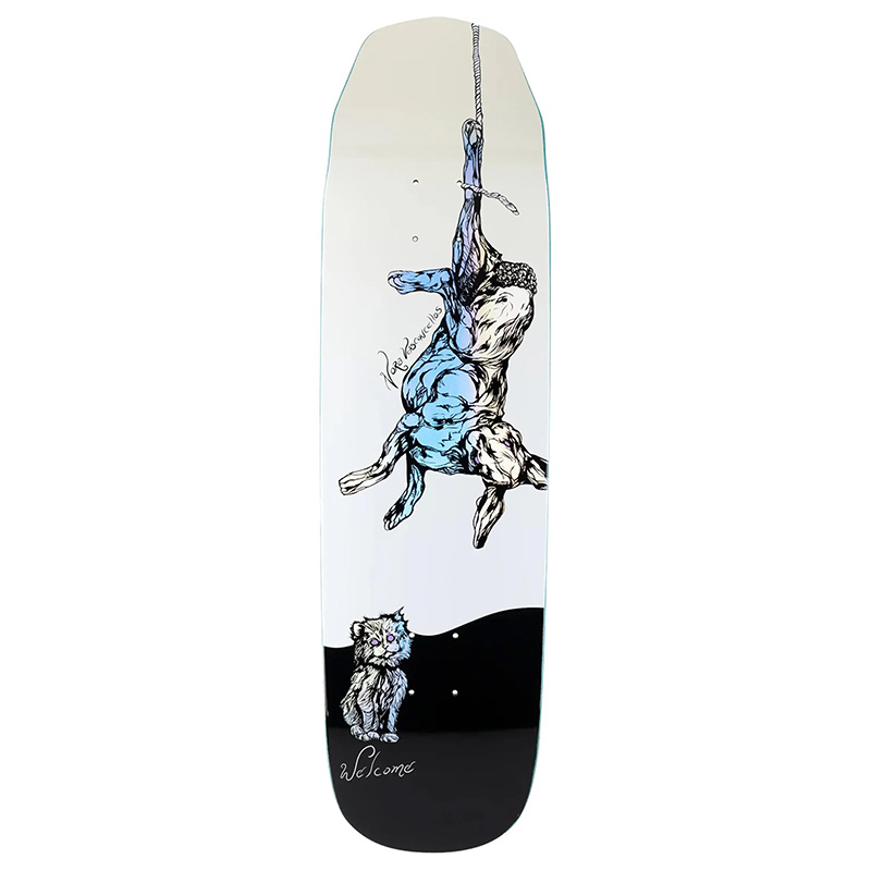 Welcome Fairy Tale - Nora Vasconcellos Pro Model Wicked Queen Skateboard Deck Bone/Prism Foil 8.6 Welcome Fairy Tale - Nora Vasconcellos Pro Model Wicked Queen Skateboard Deck Bone/Prism Foil 8.6