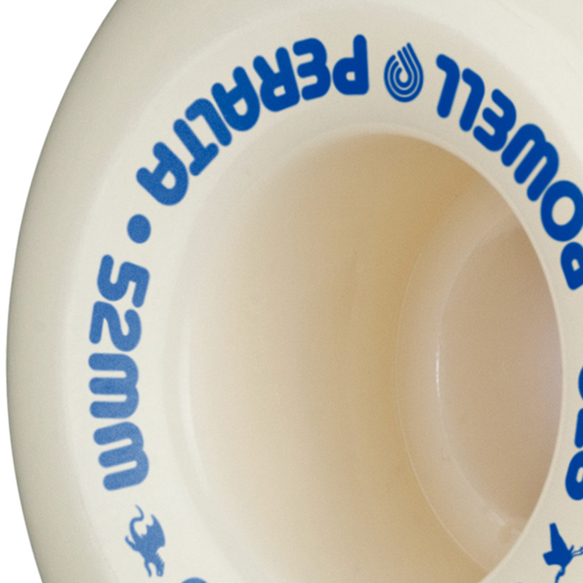 Powell Peralta Dragon Formula Andy Anderson Nano Cubic Wheels White/Blue 97A 52mm x 36mm