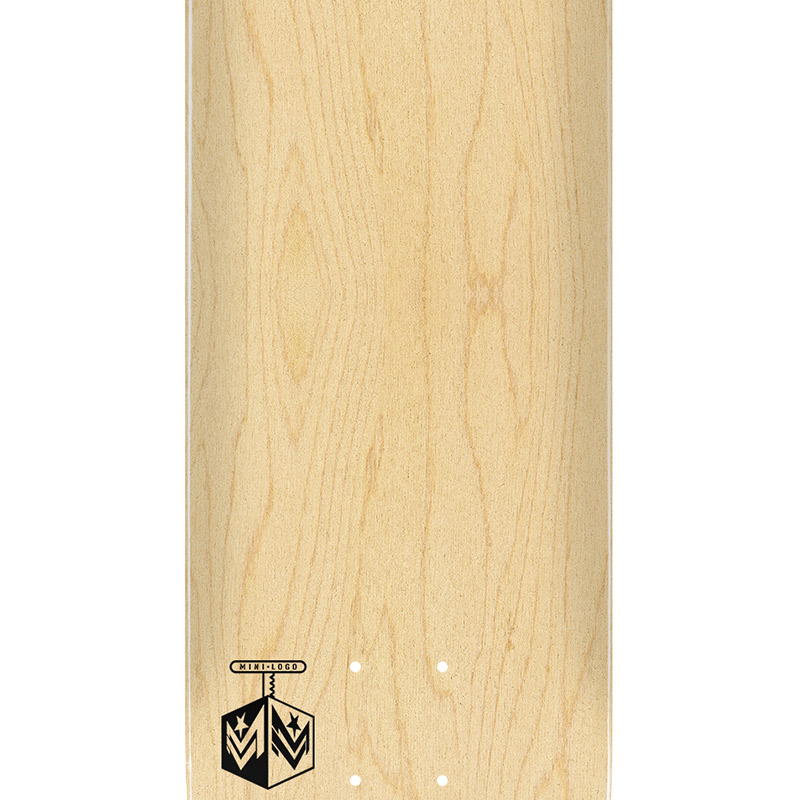 Mini Logo Chevron Detonator 15 Birch Skateboard Deck Natural Shape 242 8.0