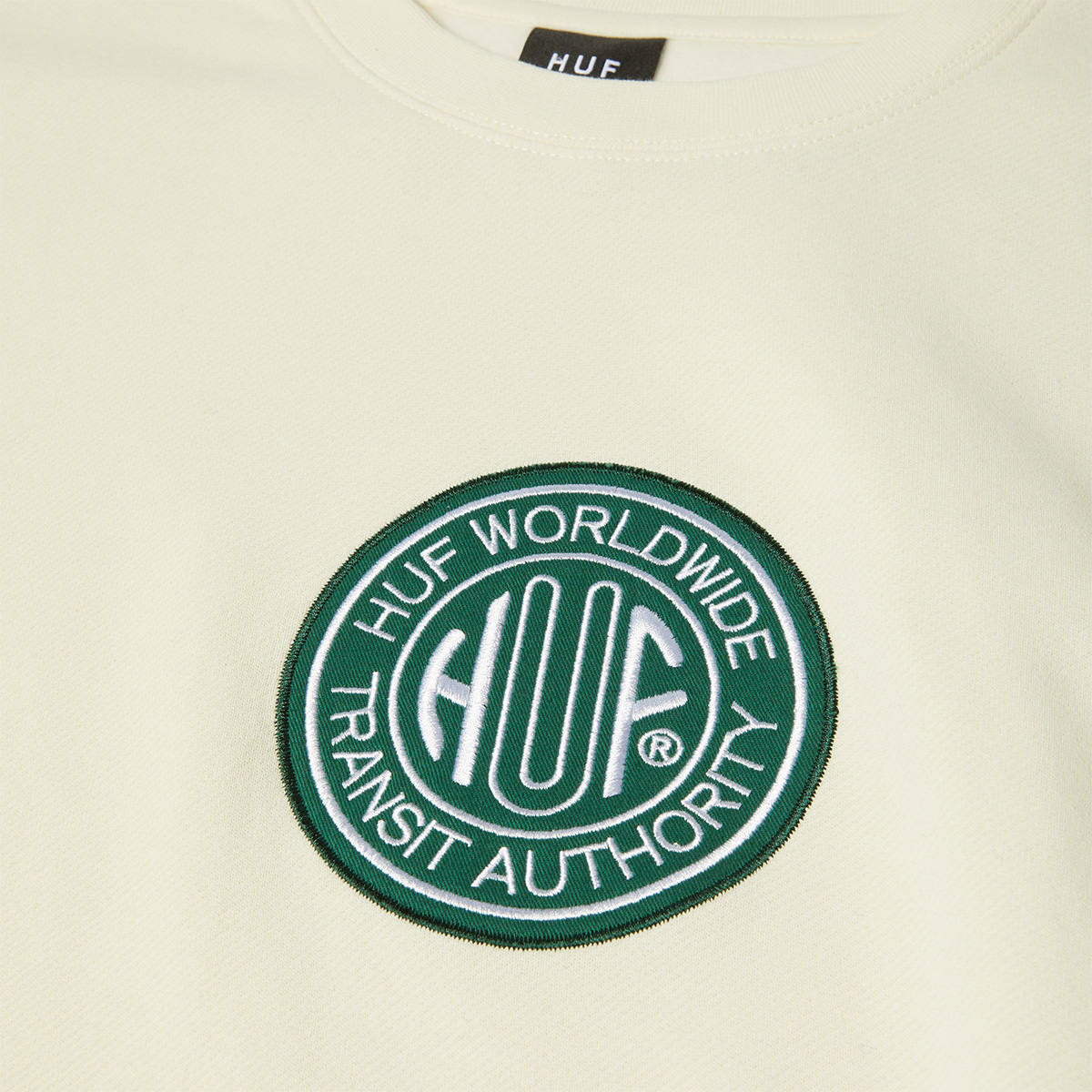 HUF Transit Authority Sweater Bleach