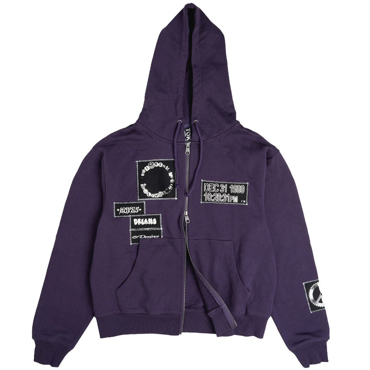 Token Unity Zip-Up Hooded Sweaters Dusk
