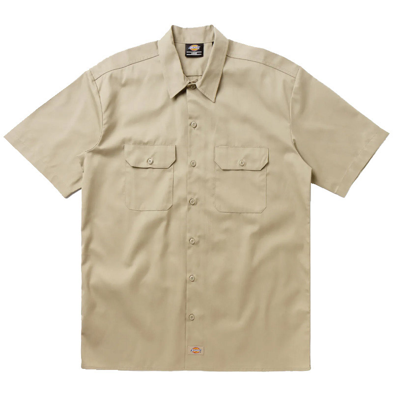 Dickies Work Shirt Khaki Dickies Work Shirt Khaki