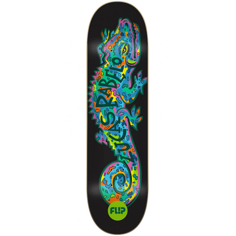 Flip Rabelo Blacklight Skateboard Deck 8.13 Flip Rabelo Blacklight Skateboard Deck 8.13