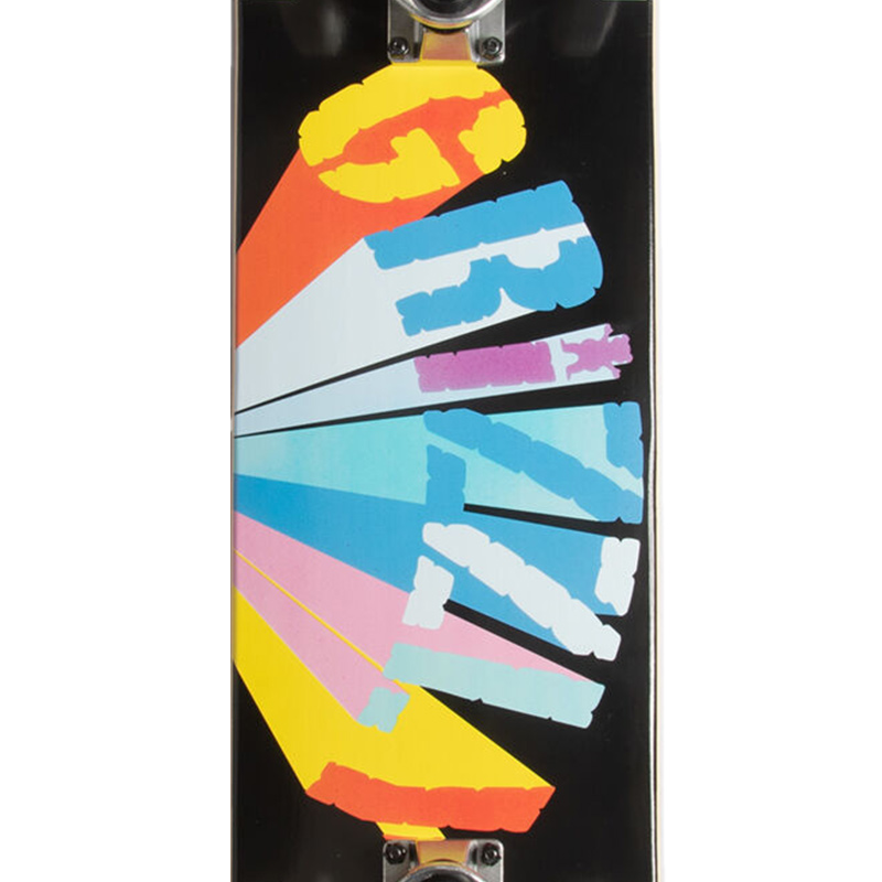 Grizzly Color Wheel Complete Skateboard 8.0