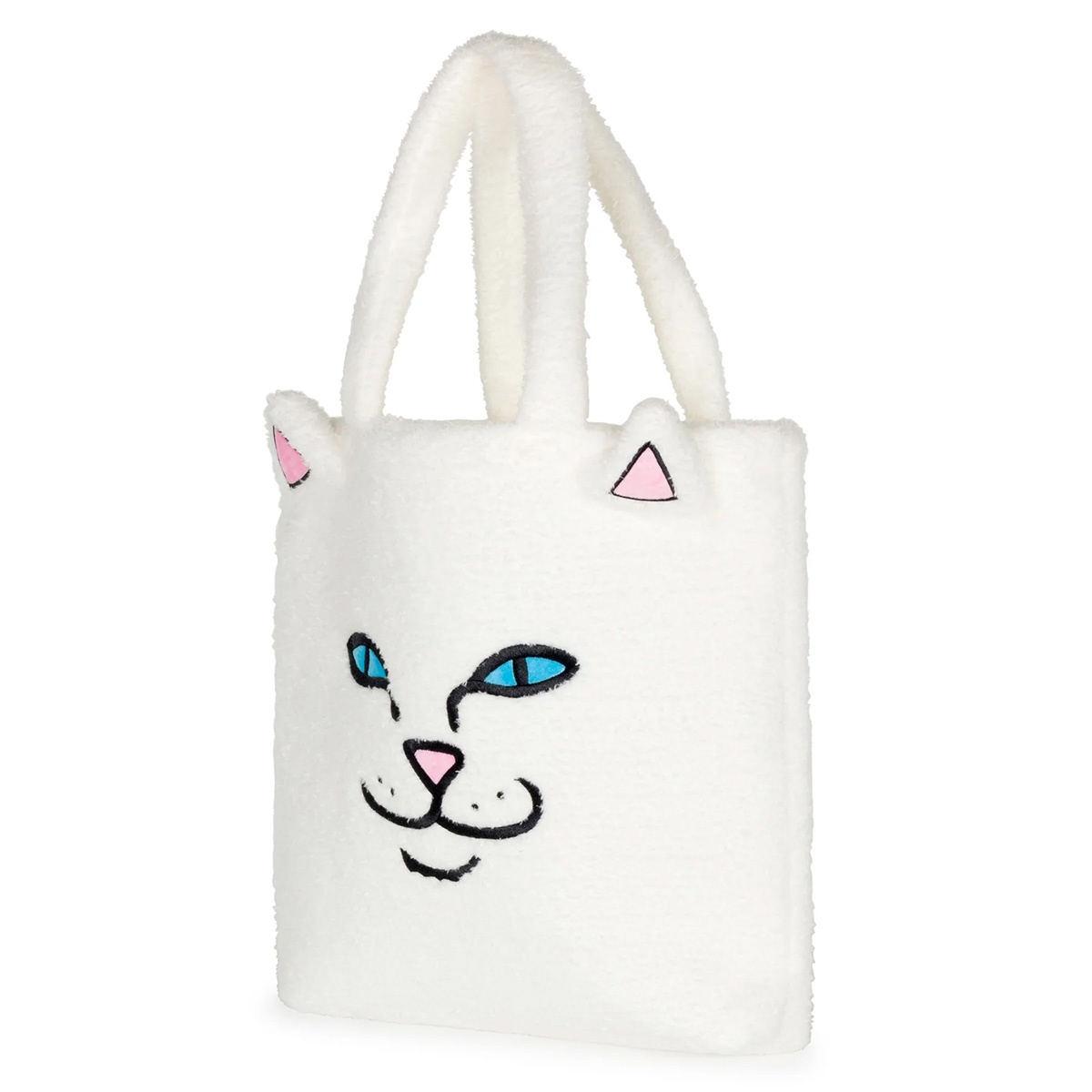 RipnDip Lord Nermal Fluffy Tote White RipnDip Lord Nermal Fluffy Tote White