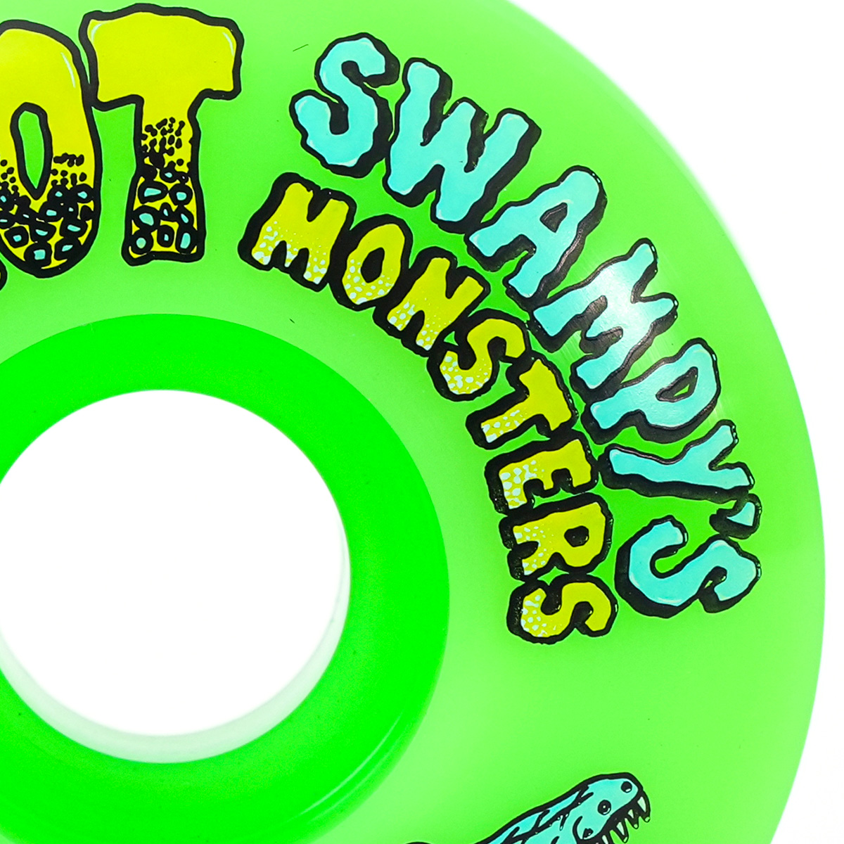 Snot Swampy Monsters Classic Wheels Neon Green 99a 51mm