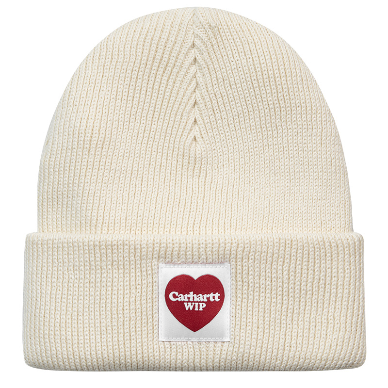 Carhartt WIP Heart Beanie Natural Carhartt WIP Heart Beanie Natural