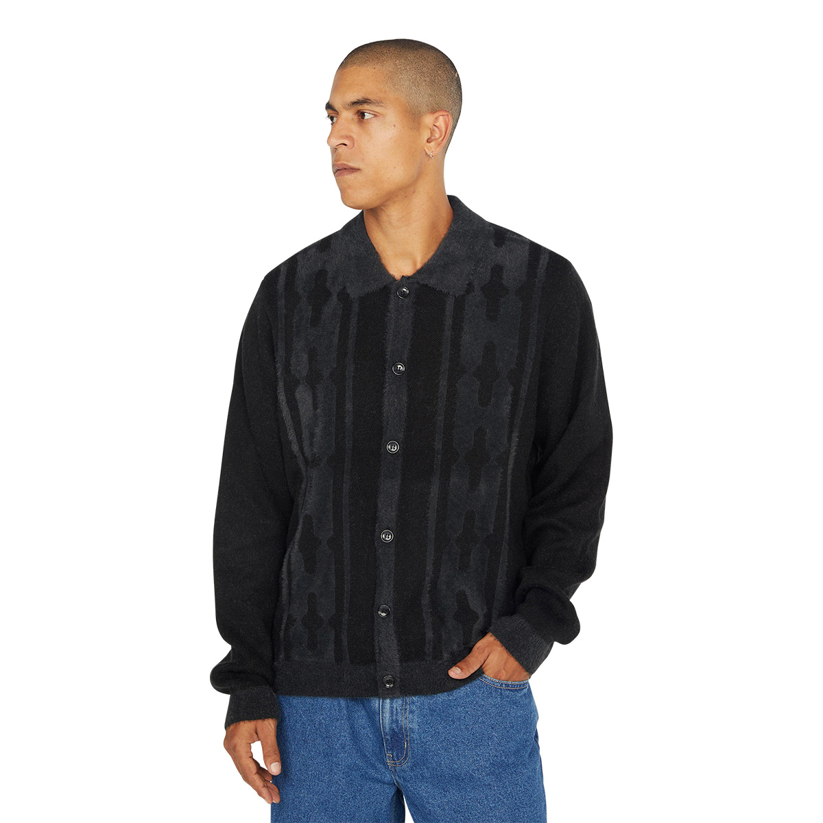 HUF Patterson Sweater Black HUF Patterson Sweater Black