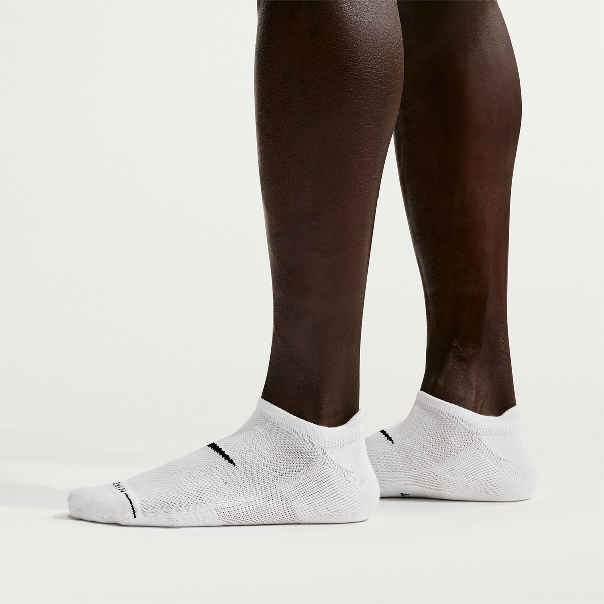 Nike SB Everyday Elevated No-Show Socks 3-Pack White/Black