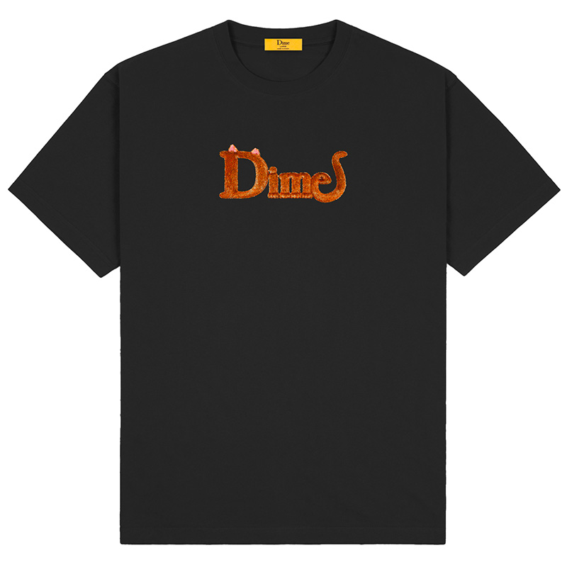 Dime Classic Cat T-Shirt Black | Skatestore