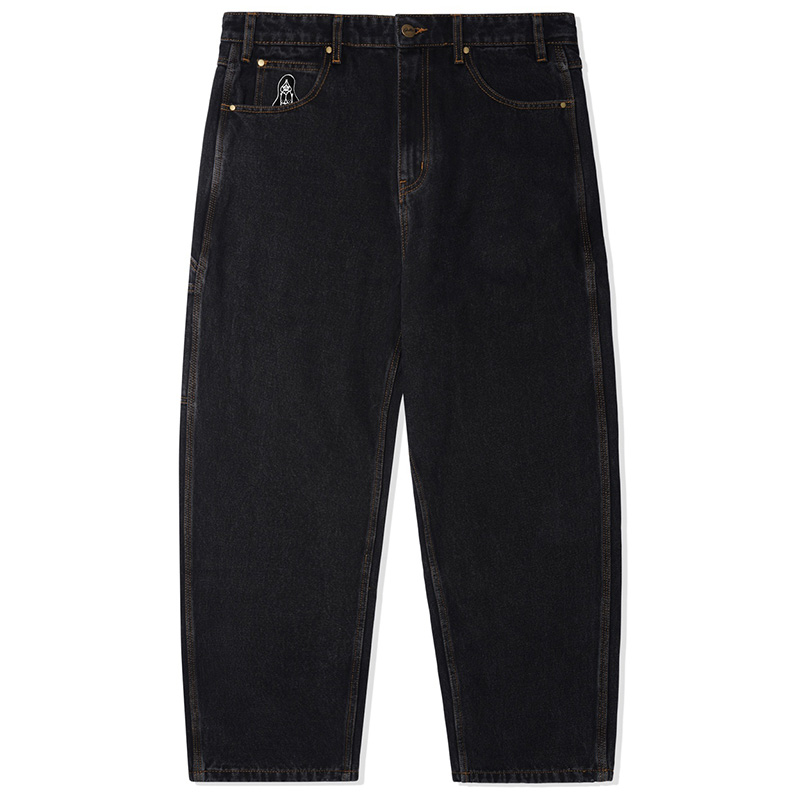 Butter Goods Hound Denim Jeans Washed Black