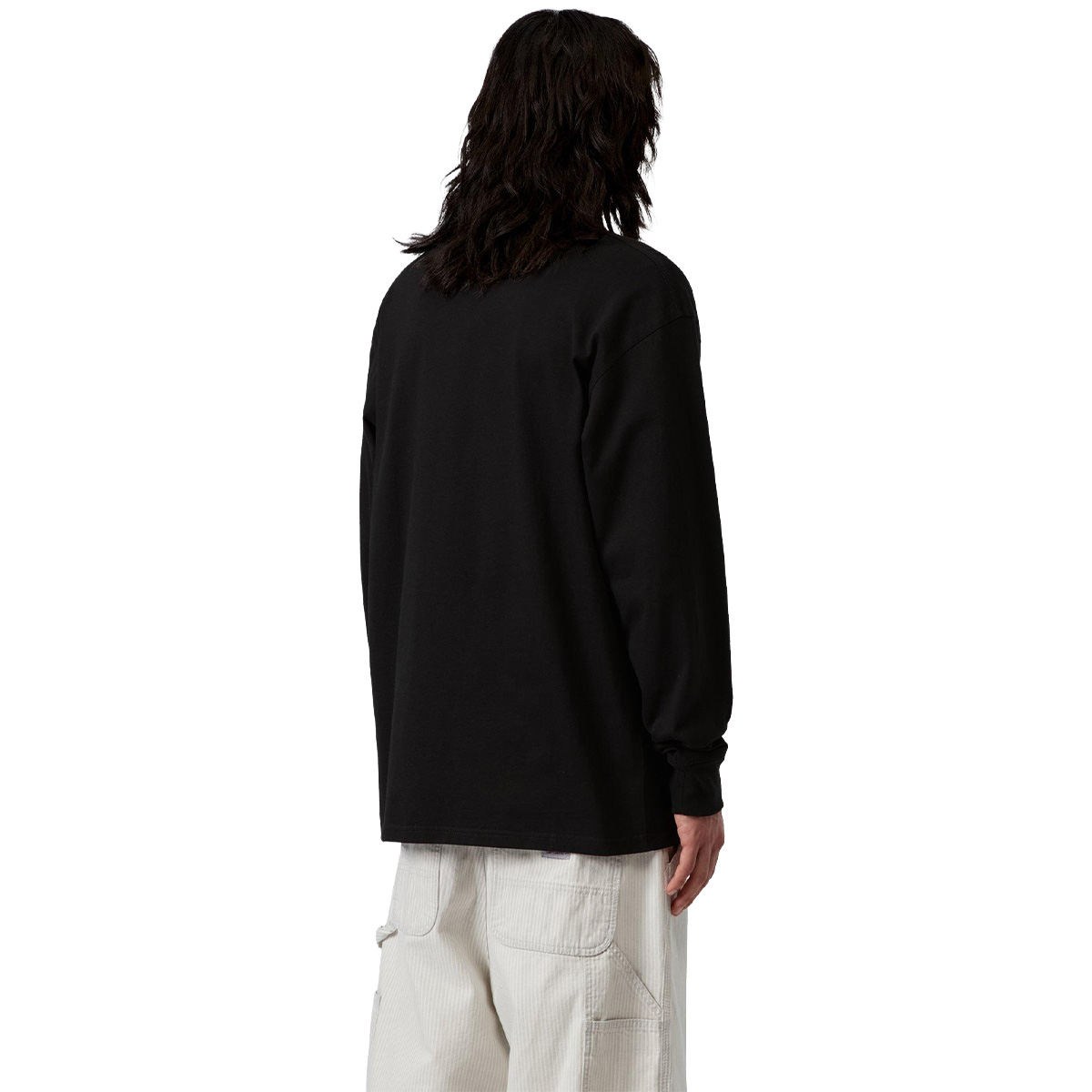 Carhartt WIP American Script Longsleeve T-Shirt Black