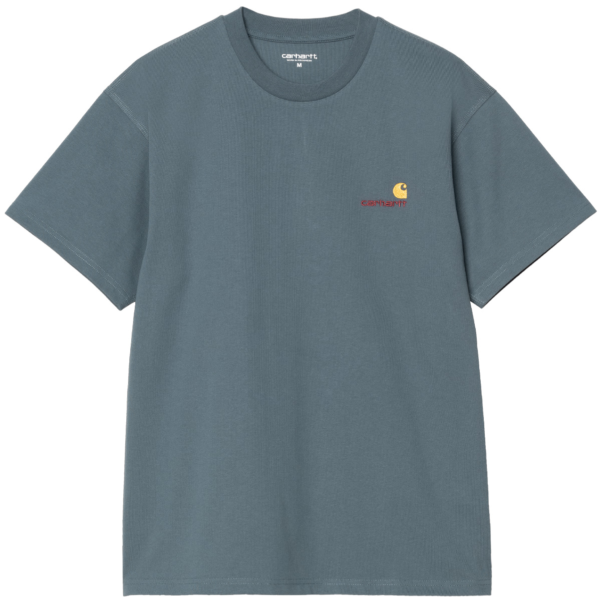 Carhartt WIP American Script T-Shirt Office Blue 
