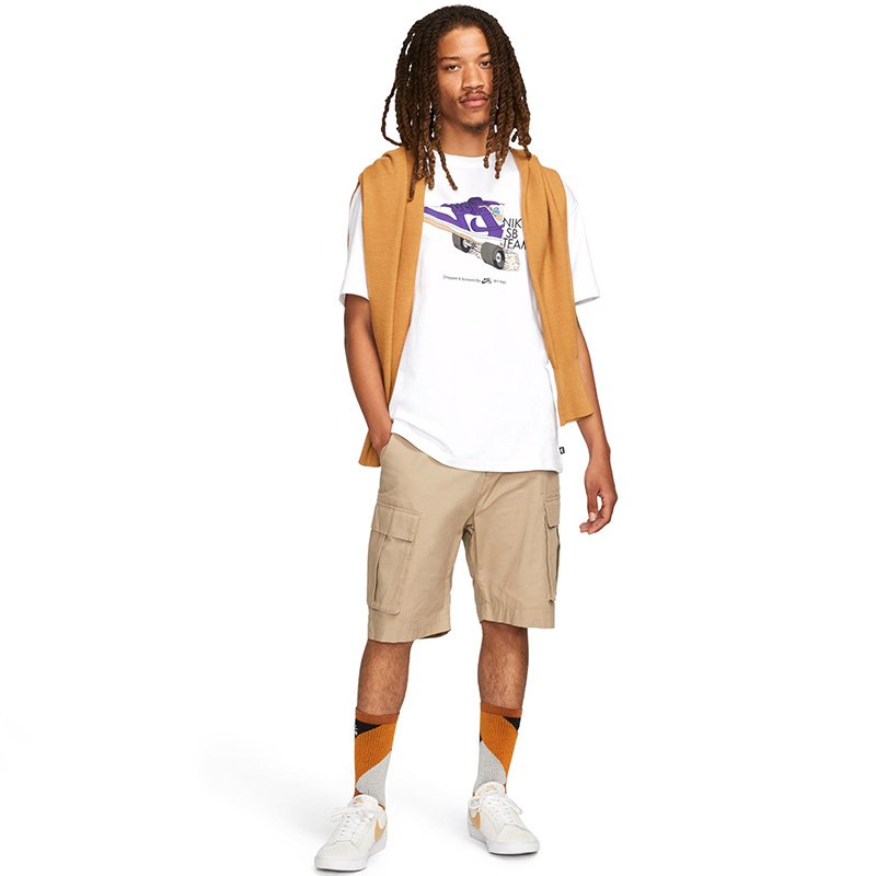 Nike SB Dunkteam T-Shirt White Nike SB Dunkteam T-Shirt White