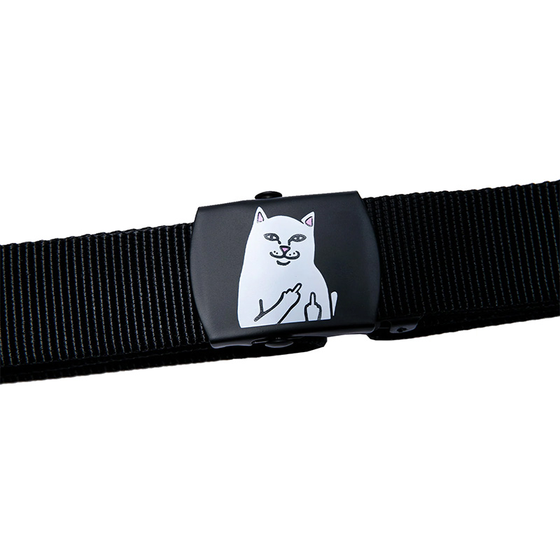 RIPNDIP Lord Nermal Web Belt Black
