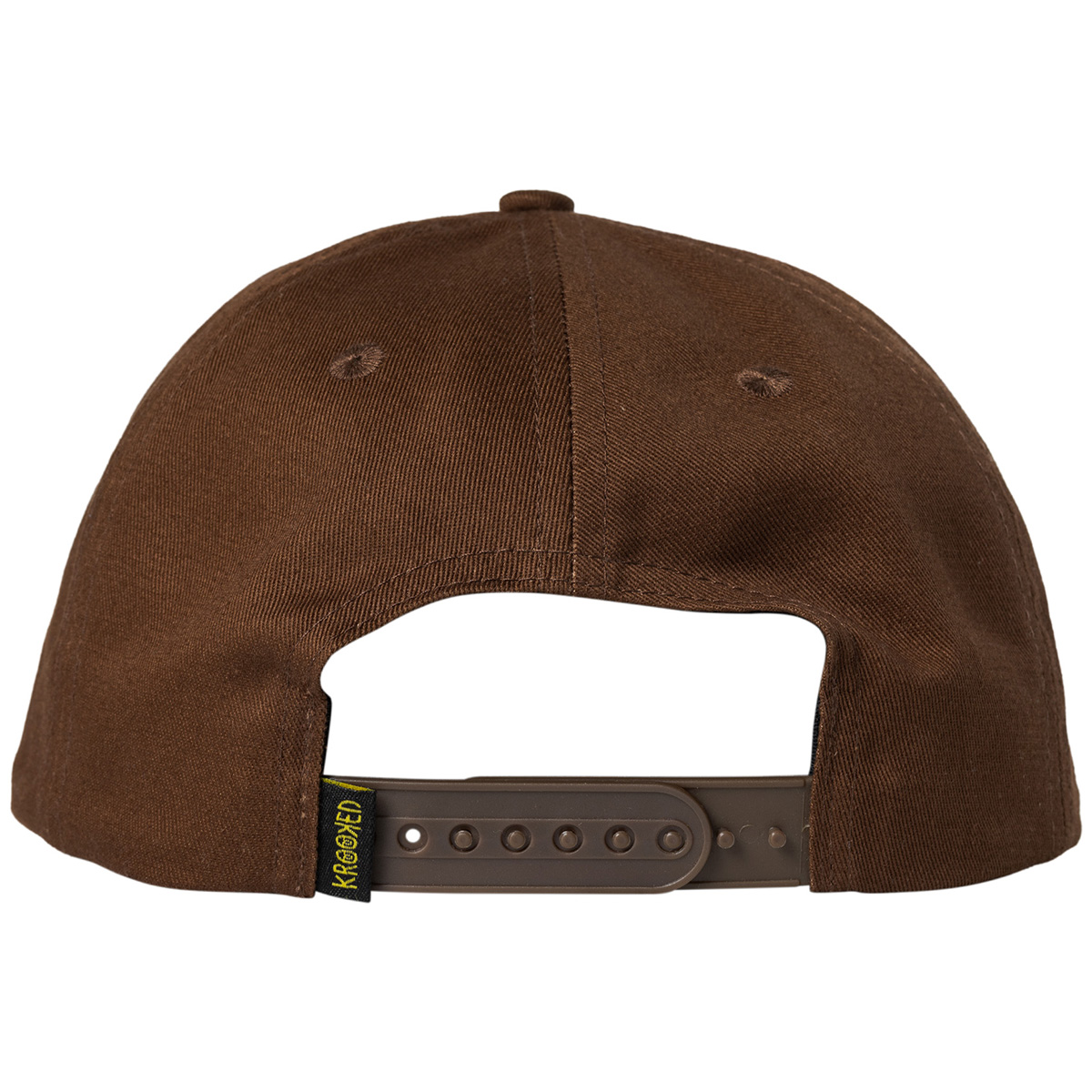 Krooked Sweatpants Redux Snapback Cap Brown