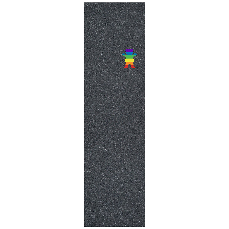 Grizzly Pride OG Bear Griptape Sheet Black 9.0