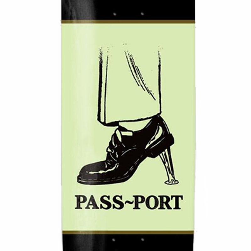 Pass-Port Gumshoe Shoe Series Skateboard Deck 8.38 Pass-Port Gumshoe Shoe Series Skateboard Deck 8.38
