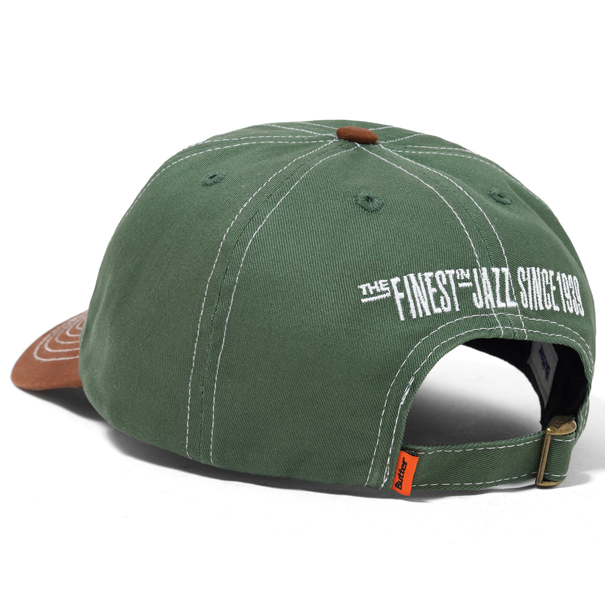 Butter Goods Blue Note 6 Panel Cap Sage/Brown