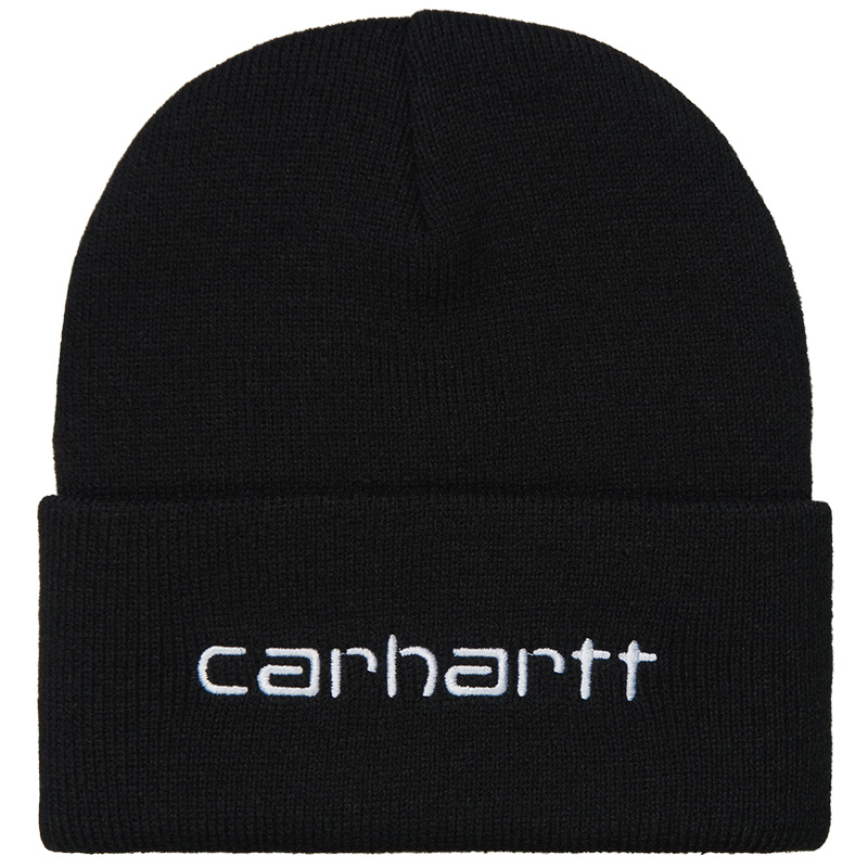 Carhartt WIP Script Beanie Black/White Carhartt WIP Script Beanie Black/White