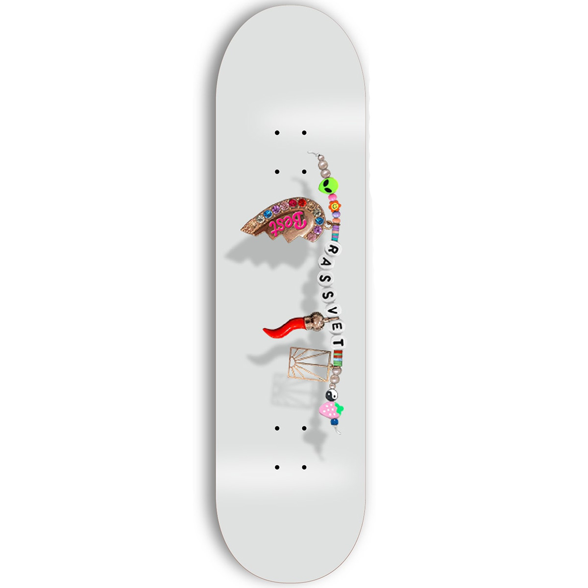 Rassvet Bracelet Wood Mold H skateboard Deck 8.25