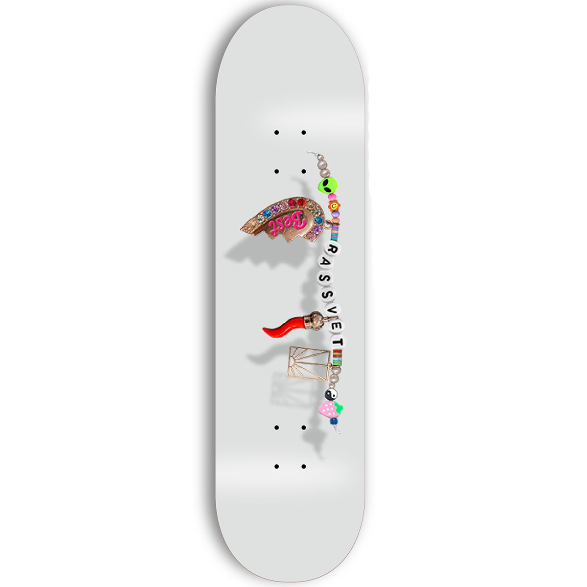 Rassvet Bracelet Wood Mold H skateboard Deck 8.25 Rassvet Bracelet Wood Mold H skateboard Deck 8.25