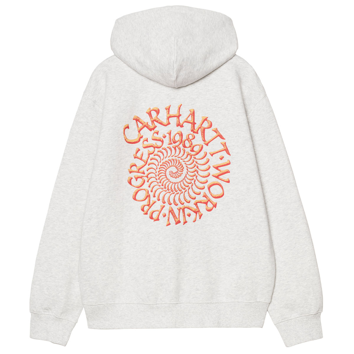Carhartt WIP Spiral Hooded Sweater Ash Heather